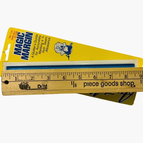 Aunt Marthas Magic Margin Quilting Guide Seam Allowance Tool Vintage NOS - Picture 4 of 7